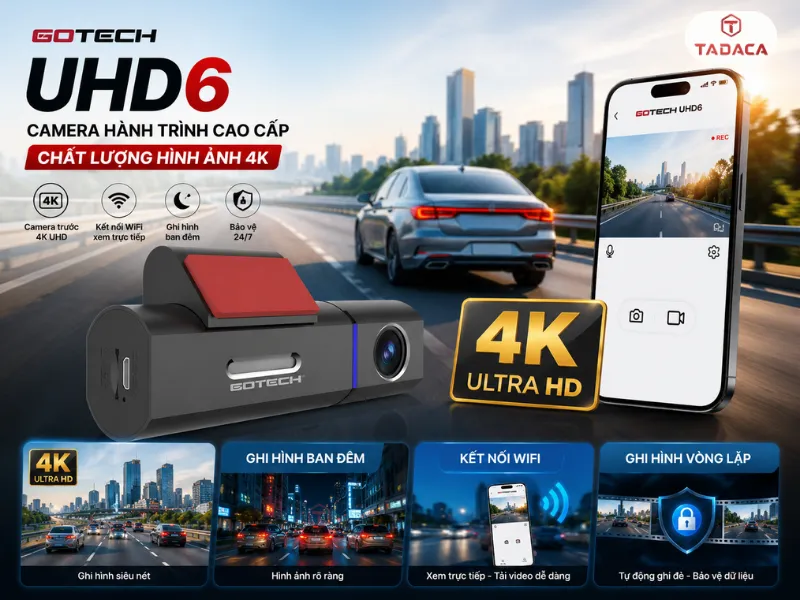 Gotech UHD6 cao cấp với chất lượng hình ảnh 4K