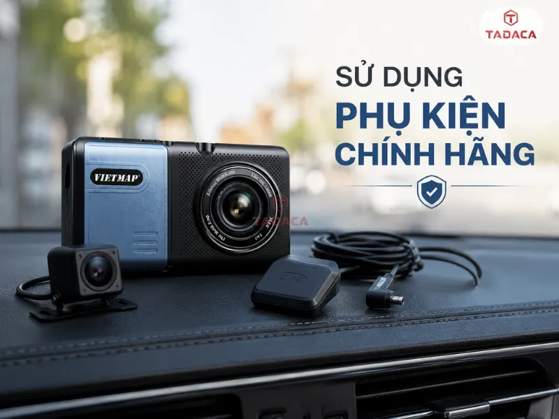 Sử dụng phụ kiện đồng bộ chính hãng