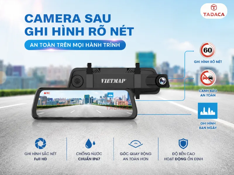 Độ bền của camera sau (Mắt cam chống nước)