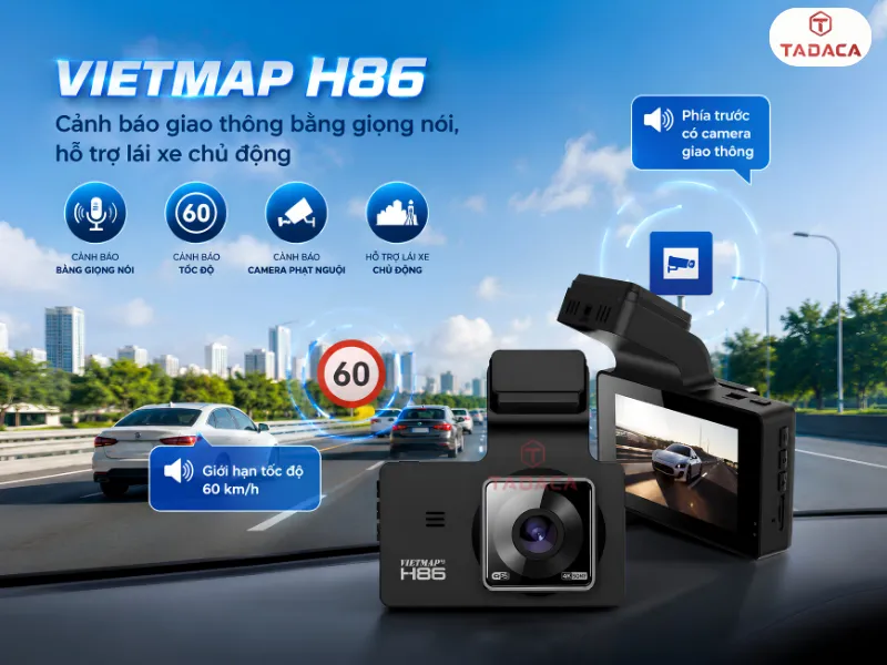 Cảnh báo giao thông bằng giọng nói, hỗ trợ lái xe chủ động 