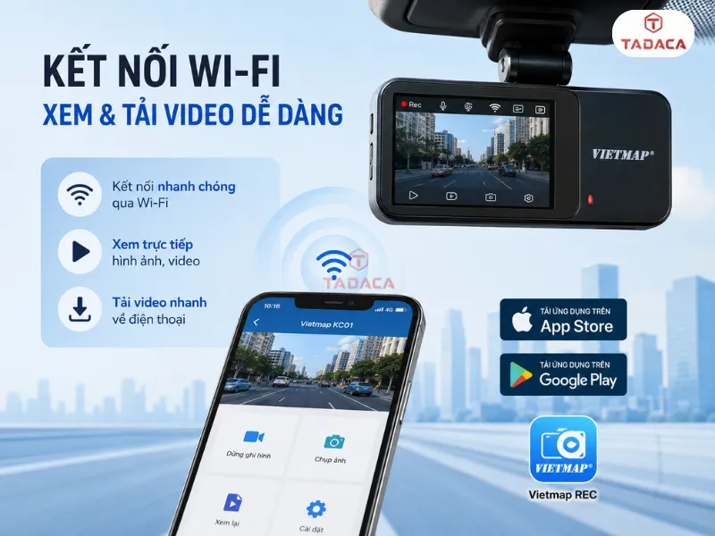 Đưa điện thoại lại gần camera khi kết nối
