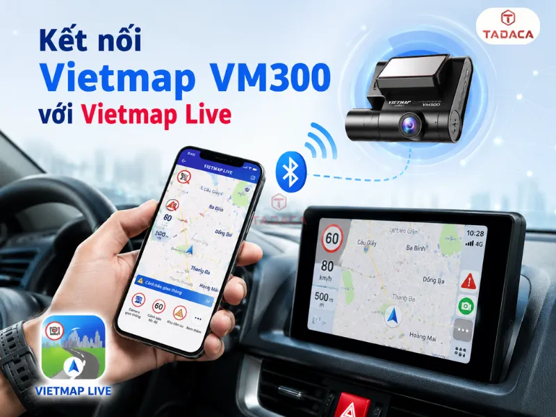 Kết nối Vietmap VM300 với Vietmap Live