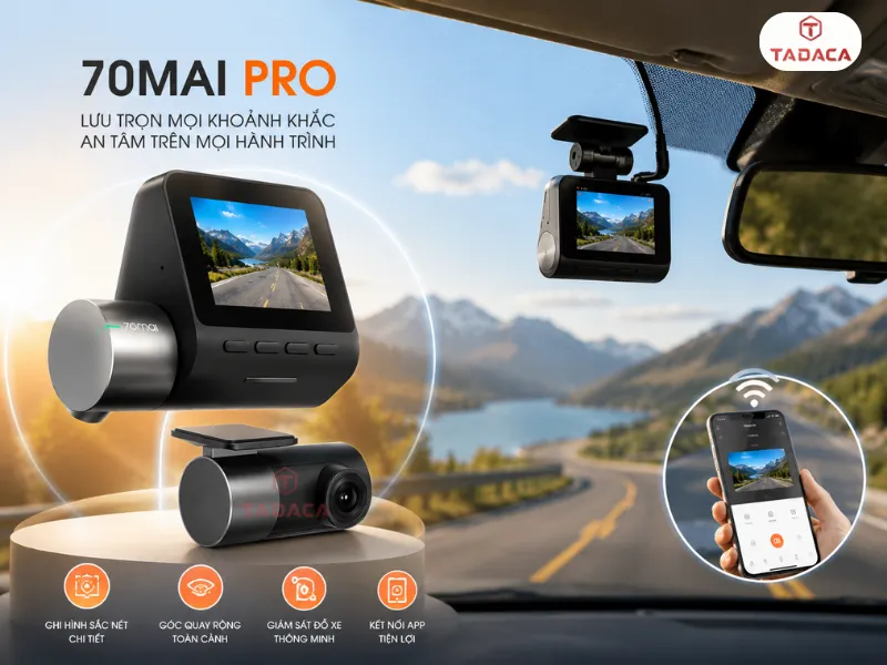 Lỗi kết nối camera xiaomi 70mai pro thường gặp