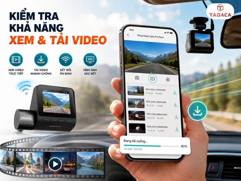 Kiểm tra khả năng xem và tải video