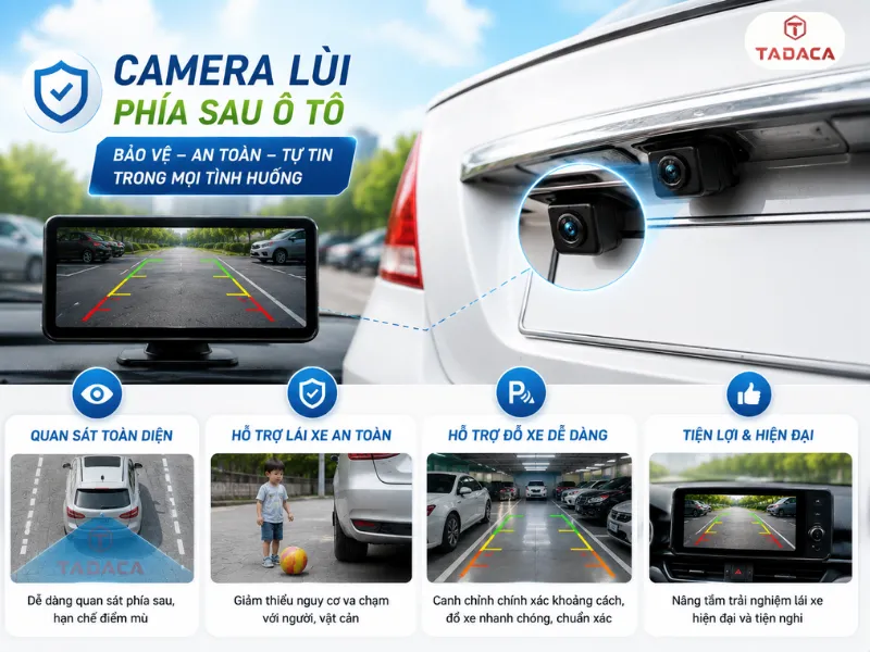 Khi nào nên thay mới camera ô tô lùi thay vì tiếp tục tự sửa