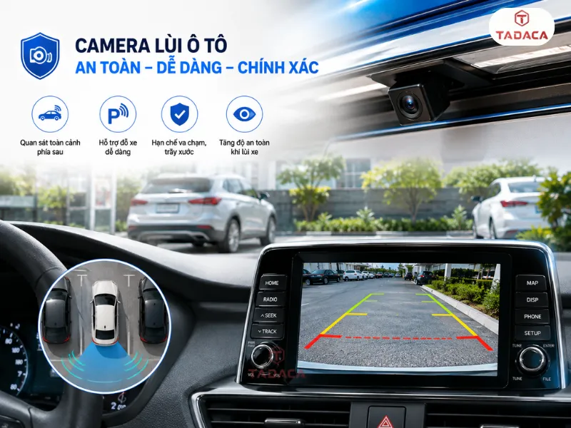 Hỗ Trợ Quan Sát Điểm Mù Phía Sau