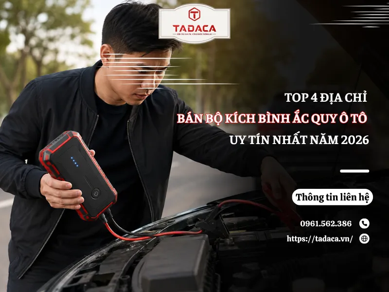 Top 4 Địa Chỉ Bán Bộ Kích Bình Ắc Quy Ô Tô Uy Tín Nhất
