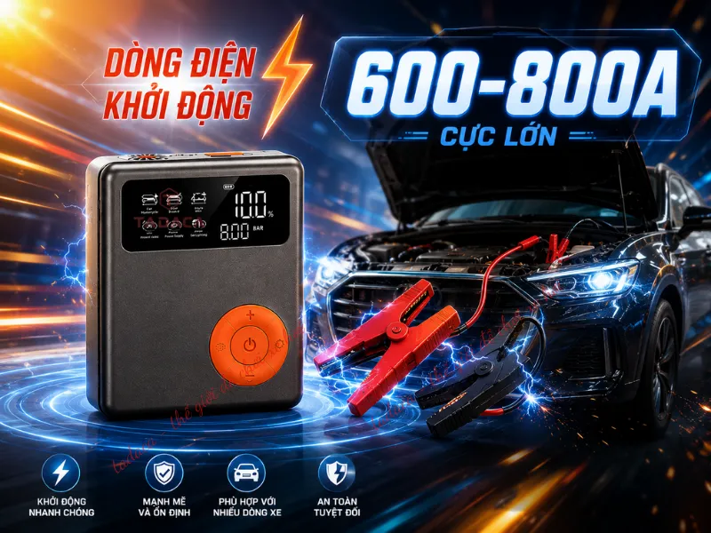 Tiêu chí chọn máy kích bình phù hợp với xe của bạn