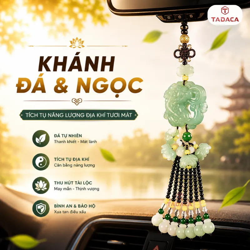 Khánh Đá Và Ngọc - Tích Tụ Năng Lượng Địa Khí Tươi Mát