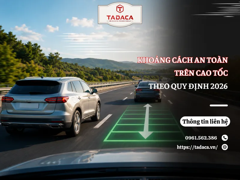 Khoảng Cách An Toàn Trên Cao Tốc Theo Quy Định 2026