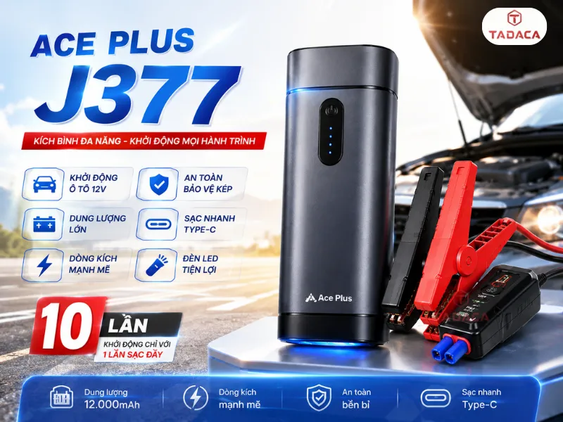 Kích Bình ACE Plus J377 Cho Xe Cỡ Nhỏ