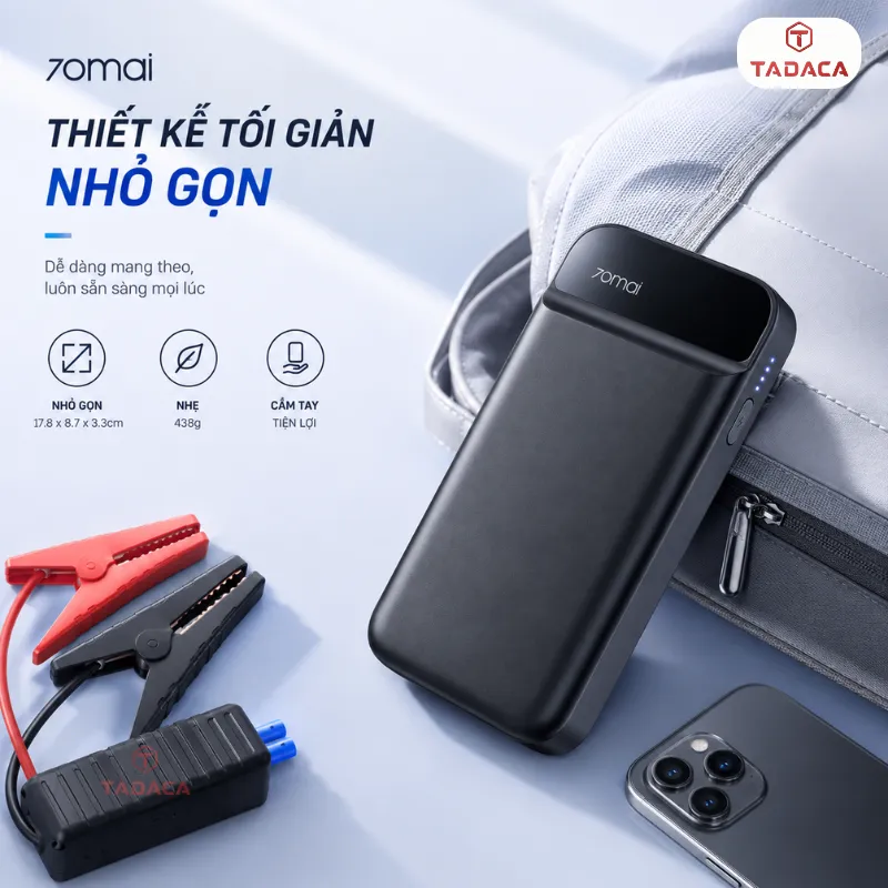 kích bình xiaomi 70mai nhỏ gọn