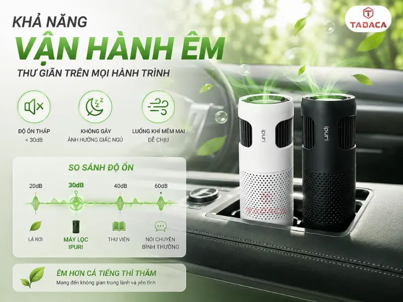 Đặt iPuri C1 đúng vị trí giúp vận hành êm ái