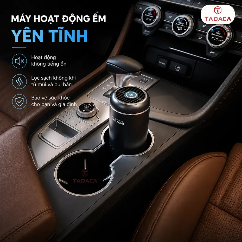 Vận hành cực kỳ êm ái, không gây tiếng ồn