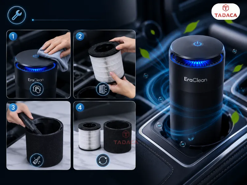 Máy lọc không khí ô tô Eraclean