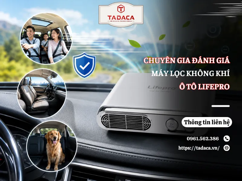 Đánh Giá Máy Lọc Không Khí Ô Tô Lifepro Từ Chuyên Gia