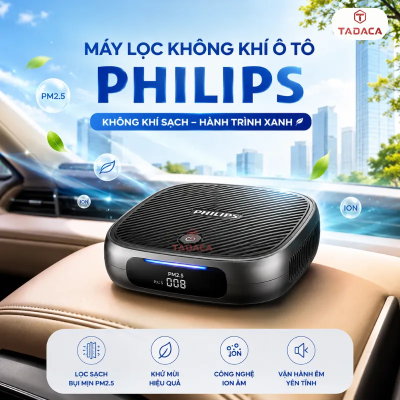 máy lọc không khí ô tô Philips chính hãng