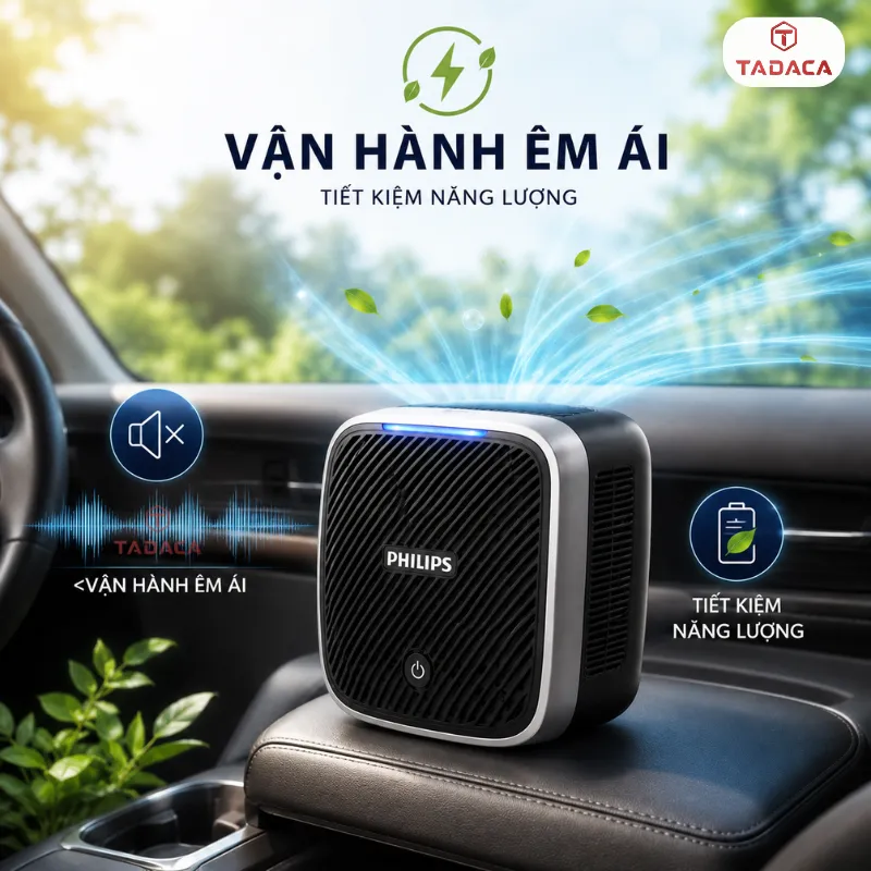 Vận hành êm ái và tiết kiệm năng lượng