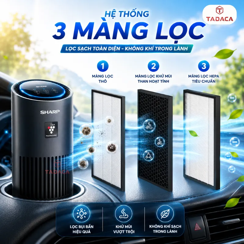 Hệ thống màng lọc 3 lớp