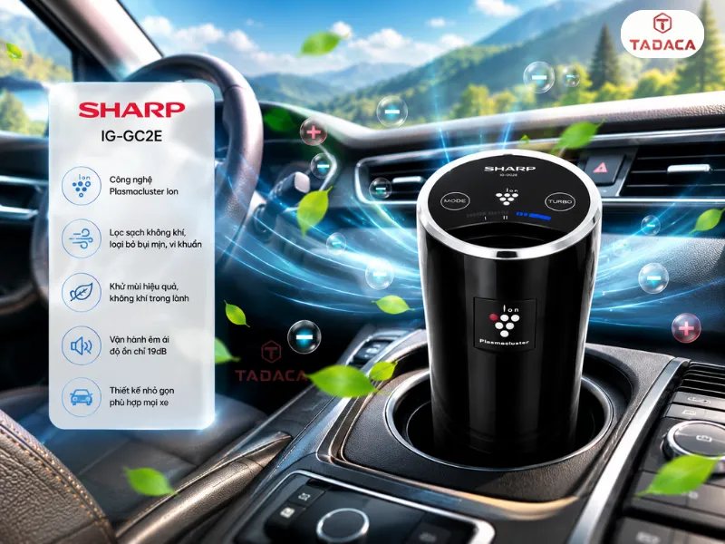 Những câu hỏi thường gặp về máy lọc không khí Sharp IG-GC2E
