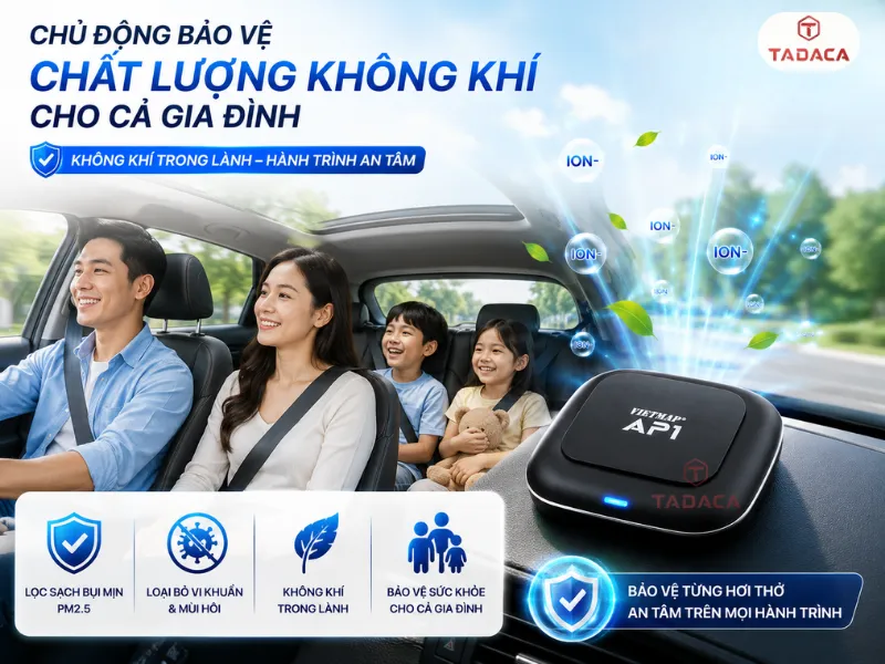 Chủ động bảo vệ chất lượng không khí cho gia đình
