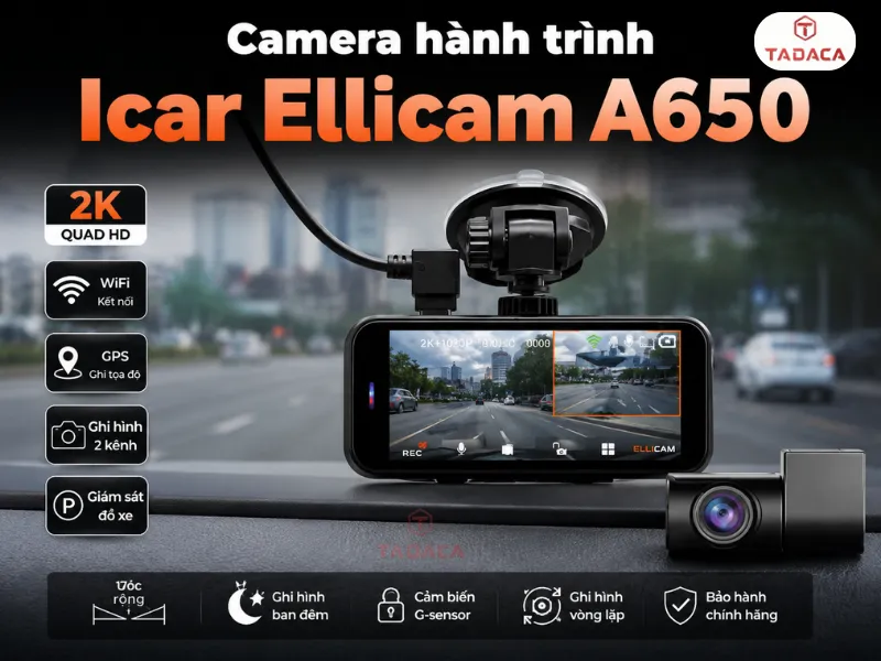 Camera hành trình Icar Ellicam A650