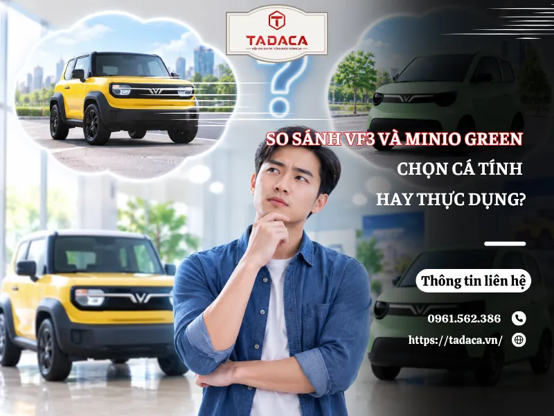 So Sánh VF3 Và Minio Green: Chọn Cá Tính Hay Thực Dụng?
