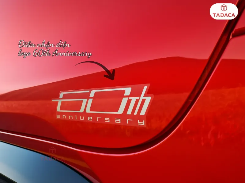 Điểm nhận diện logo 60th Anniversary