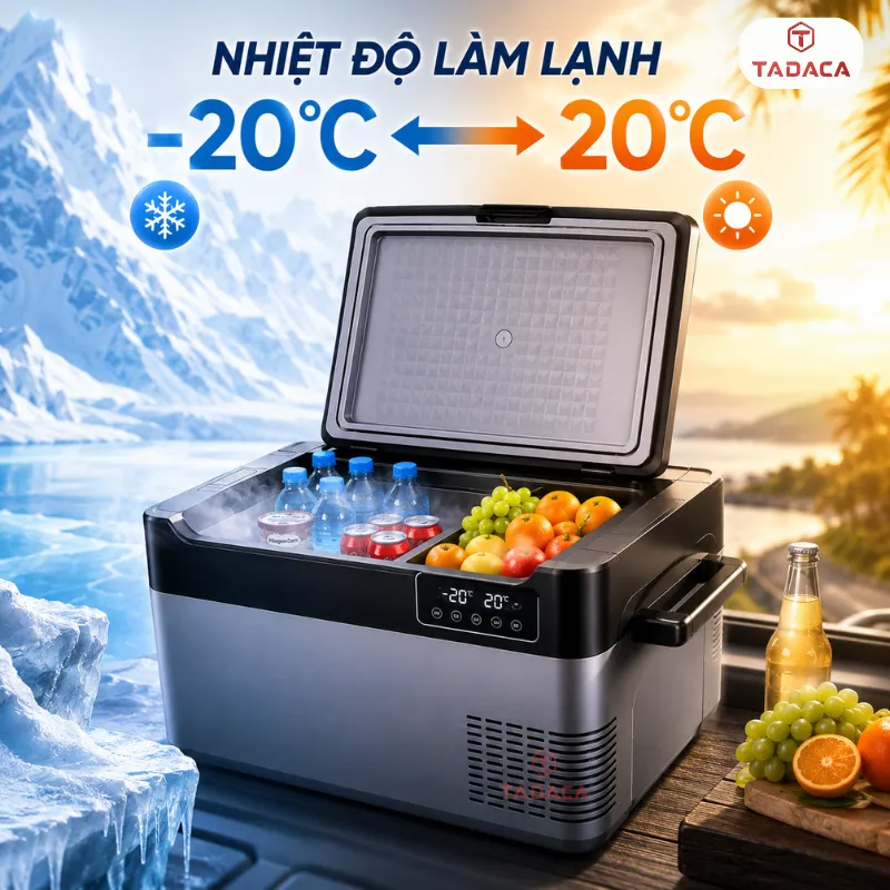 Nhiệt độ làm lạnh và thời gian đạt nhiệt