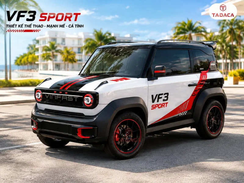 VF3 độ phong cách thể thao mạnh mẽ