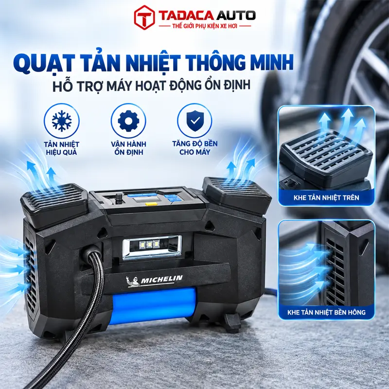 Quạt tản nhiệt thông minh, hỗ trợ máy hoạt động ổn định