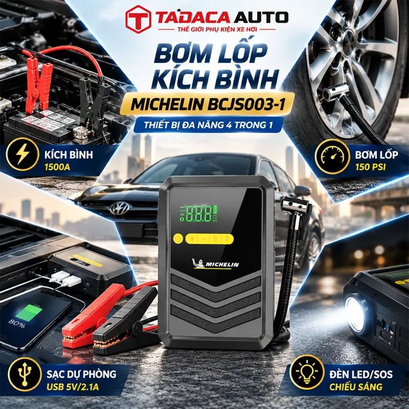 Thiết bị đa năng 4 trong 1, chủ động xử lý nhiều tình huống trên xe  