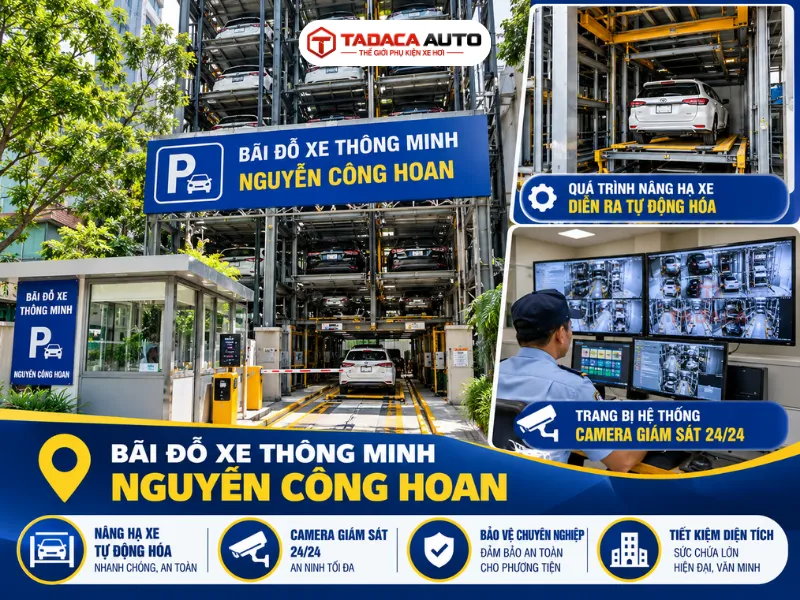 Bãi đỗ xe thông minh Nguyễn Công Hoan