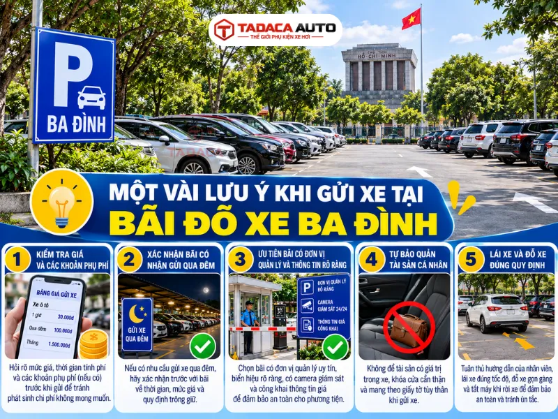 Lưu ý khi gửi xe vào cuối tuần và ngày lễ