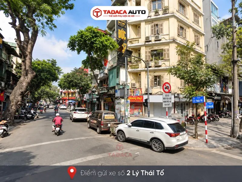 Điểm gửi xe số 2 Lý Thái Tổ