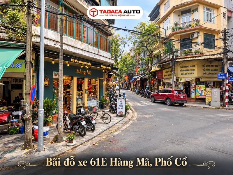 Bãi đỗ xe 61E Hàng Mã, Phố Cổ