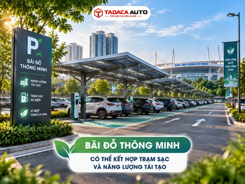 bãi đỗ xe thông minh ở mỹ đình 1