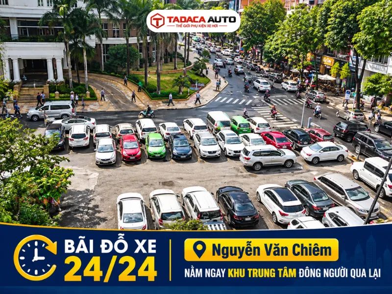 Bãi đỗ xe 24/24 Nguyễn Văn Chiêm