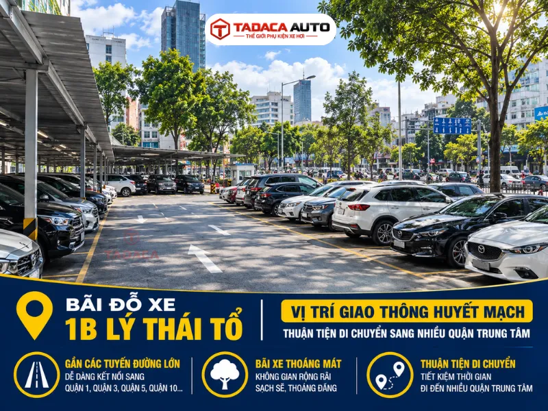 Bãi đỗ xe 1B Lý Thái Tổ