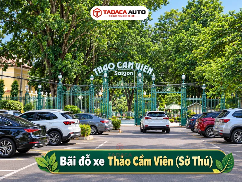 Bãi đỗ xe Thảo Cầm Viên (Sở Thú)