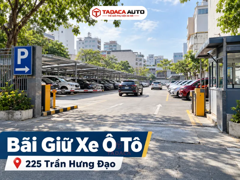 Bãi giữ xe ô tô 225 Trần Hưng Đạo