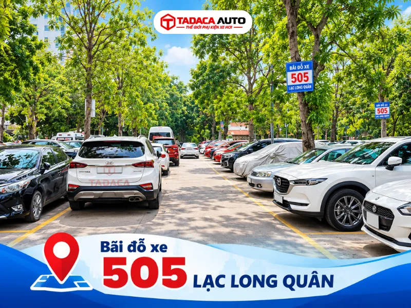 Bãi đỗ xe 505 Lạc Long Quân
