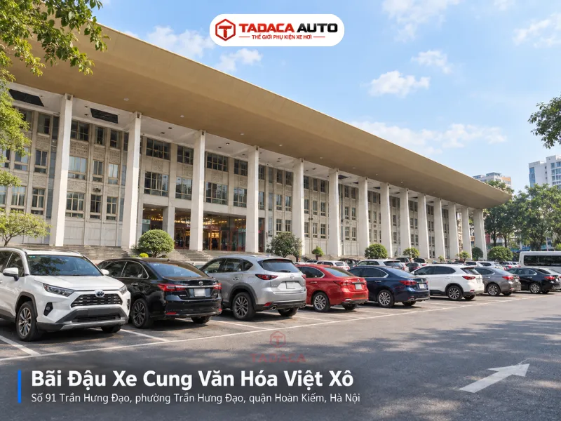 Bãi Đậu Xe Cung Văn Hóa Việt Xô