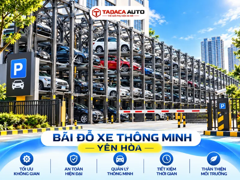 bãi đỗ xe thông minh Yên Hòa