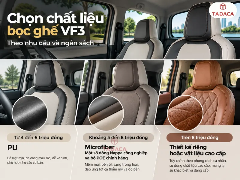 Chọn chất liệu theo ngân sách sử dụng