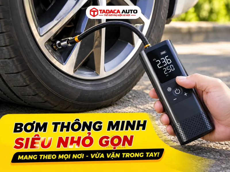 Thiết kế nhỏ gọn, có màn hình hiển thị