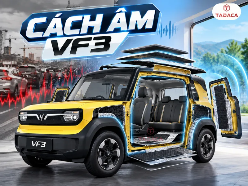 Bảng giá cách âm VF3 theo từng vị trí và gói thi công