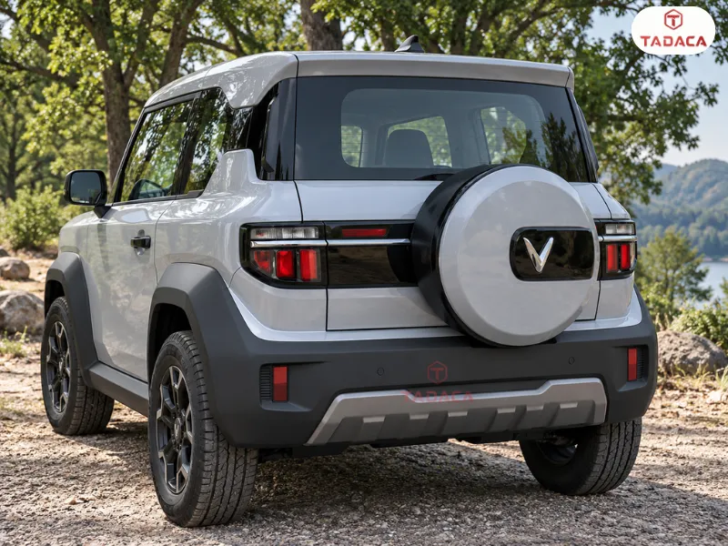 Phong cách SUV kết hợp ốp cản và hộp lốp