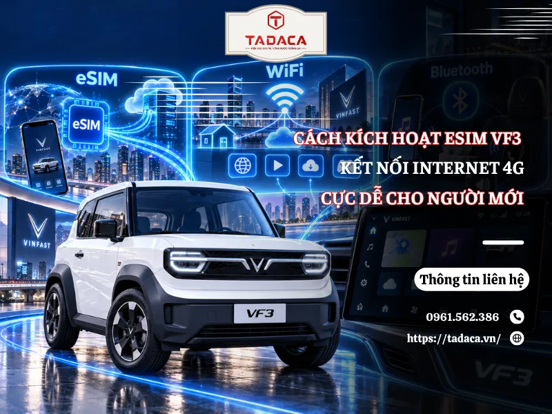 Cách Kích Hoạt eSIM VF3 & Kết Nối Internet 4G Cực Dễ