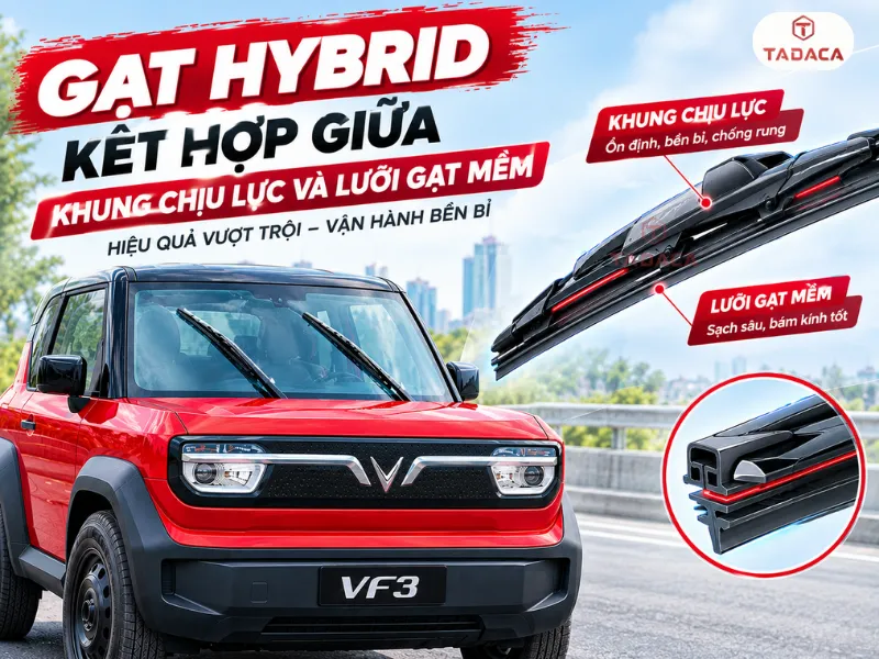 Gạt xương sắt và gạt Hybrid
